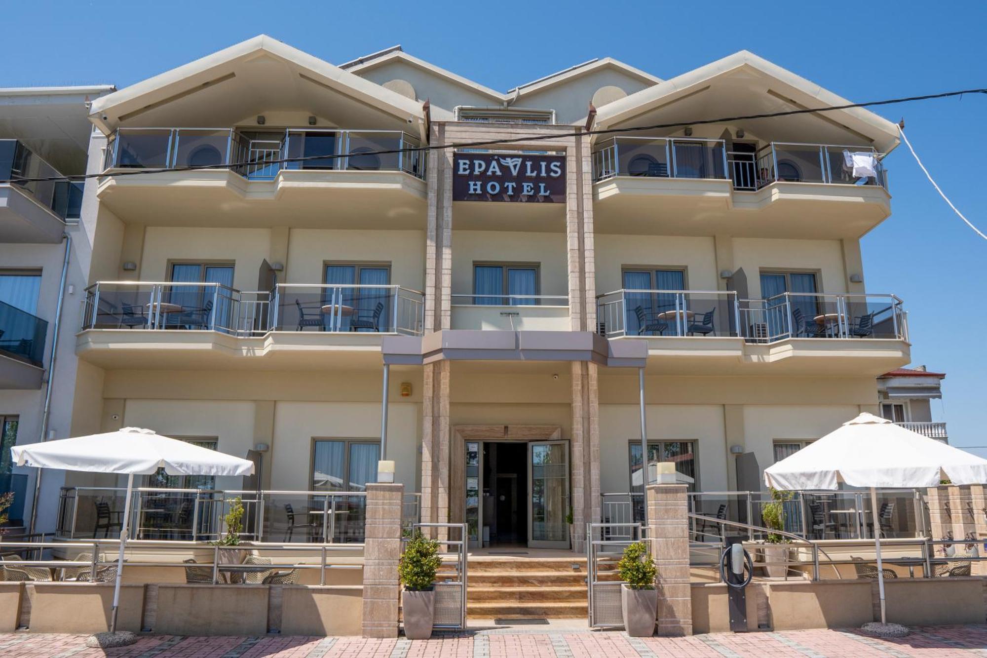 Hotel Epavlis Eleftheriadi ปาราเลียกาเตอรีนิส ภายนอก รูปภาพ